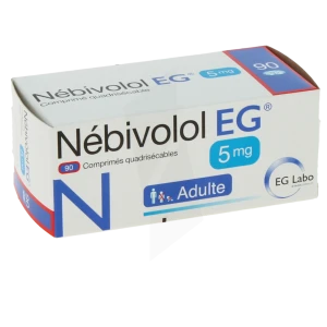 Nebivolol Eg 5 Mg, Comprimé Quadrisécable