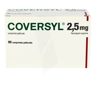 Coversyl 2,5 Mg, Comprimé Pelliculé