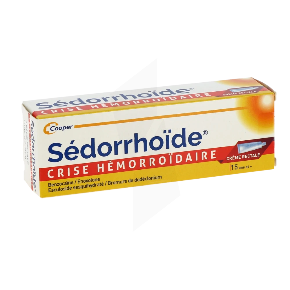 Sedorrhoide Crise Hemorroidaire, Crème Rectale