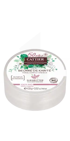 Beurre De Karité - 100% Bio - 100 G