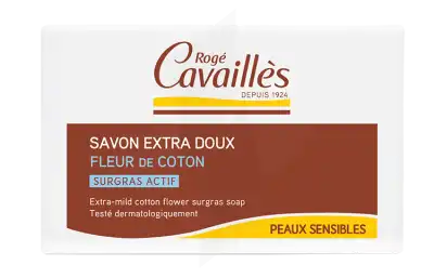 Rogé Cavaillès Savon Solide Surgras Extra Doux Fleur De Coton 250g à VOGÜÉ
