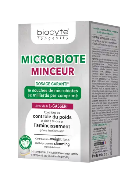 Biocyte Microbiote Minceur Comprimés B/20
