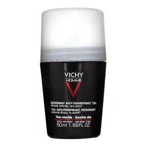 Vichy Homme Déodorant Anti-transpirant Bille/50ml à La Rochette