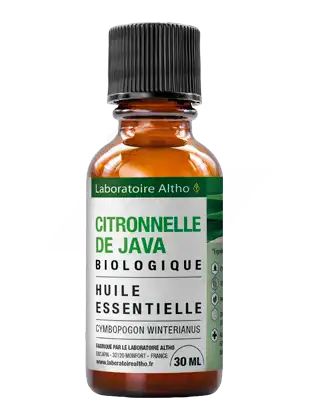 Laboratoire Altho Huile Essentielle Citronnelle Bio 30ml