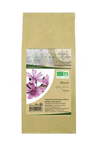 Laboratoire Altho Mauve Bio, Plante Sèche, Fleur 30g