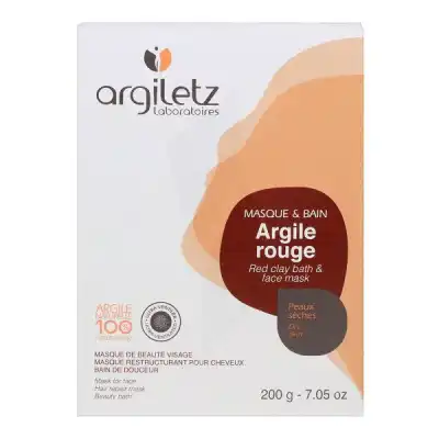 Argiletz Argile Rouge Ultraventilee, Bt 200 G à ANGLET