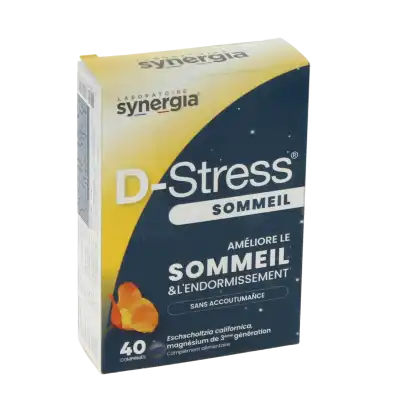 Synergia D-stress Sommeil Comprimés B/40 à LIEUSAINT