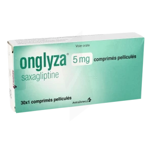Onglyza 5 Mg, Comprimé Pelliculé