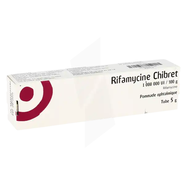 Rifamycine Chibret 1 000 000 Ui/100 G, Pommade Ophtalmique