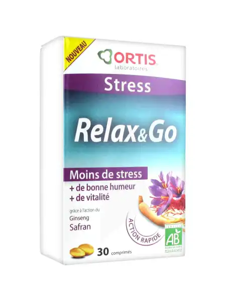 Ortis Stress Relax & Go 30 Comprimés