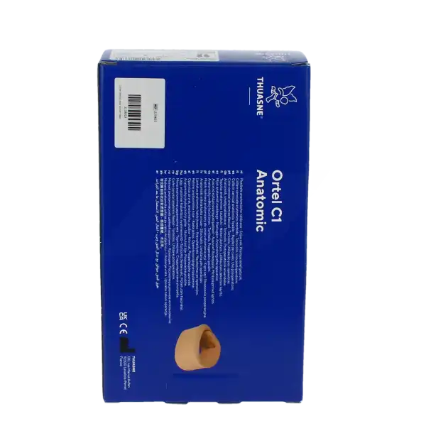 Thuasne C1 Anatomique Collier Cervical Marine 7,5cm Taille 2