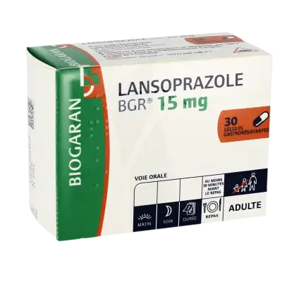 Lansoprazole Bgr 15 Mg, Gélule Gastro-résistante à Lavernose-Lacasse