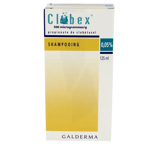 Clobex 500 Microgrammes/g, Shampooing