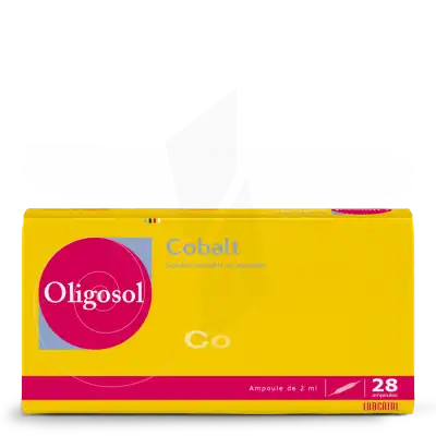 Oligosol Cobalt Solution Buvable 28 Ampoules/2ml à GRENOBLE
