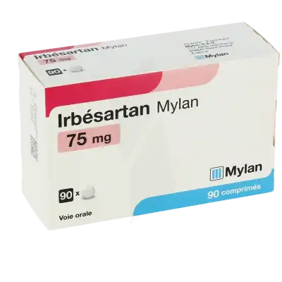 Irbesartan Viatris 75 Mg, Comprimé à Dreux