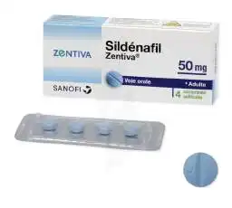 Sildenafil Zentiva 50 Mg, Comprimé Pelliculé à Bordeaux