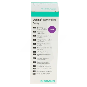 Bbraun Askina Barrier Film Protecteur Spray