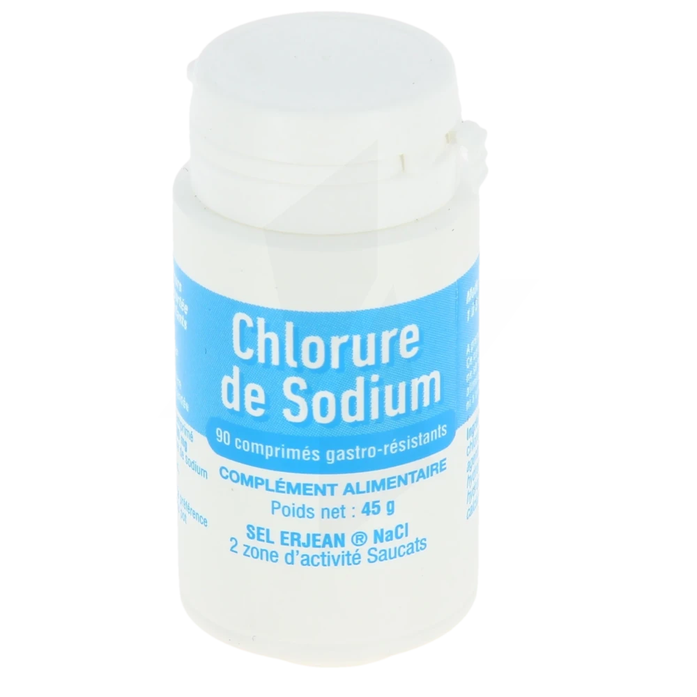 SODIUM CHLORURE 0,50G CPR90  Pharmacie en ligne Citypharma