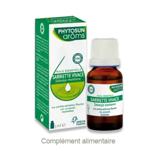 Phytosun Arôms Huiles Essentielles Sarriette Vivace 5 Ml à CHALON SUR SAÔNE 