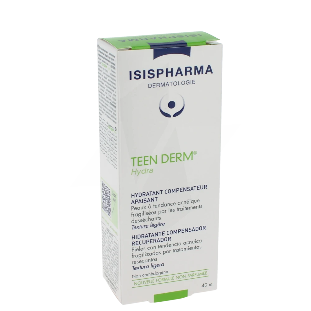 Teen Derm Hydra Fluide Hydratant Compensateur Apaisant T/40ml