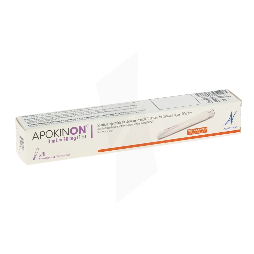 Apokinon 30 Mg/3 Ml (1 %), Solution Injectable En Stylo Pré-rempli