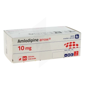 Amlodipine Arrow 10 Mg, Gélule