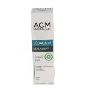 Acm Sédacalm Crème Apaisante T/120ml