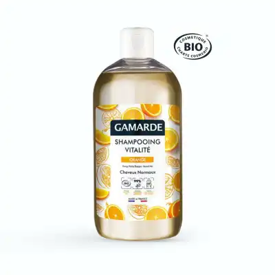 Gamarde Capillaire Shampooing Vitalité Orange Fl/500ml à LYON