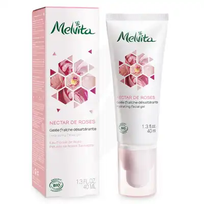 Melvita Nectar De Roses Gelée Hydratante Désaltérante T Airless/40ml à QUINCY-SOUS-SÉNART