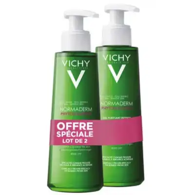 Vichy Normaderm Phytosolution Gel Purifiant Intense 2fl Pompe/400ml à Toulouse