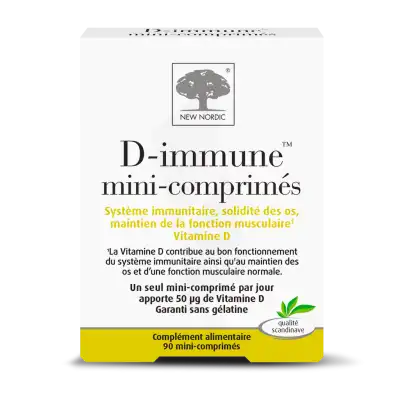 New Nordic D-immune Mini-comprimés B/90 à Montigny Les Metz