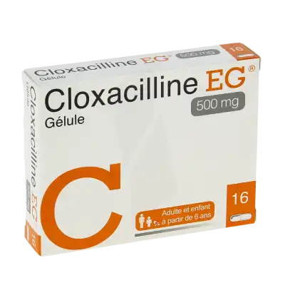 Cloxacilline Eg 500 Mg, Gélule à TOULOUSE