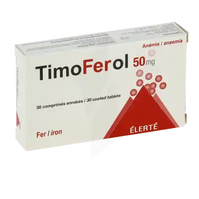 Timoferol 50 Mg, Comprimé Enrobé à Libourne