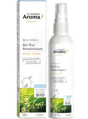 Respir' Air Pur Spray Ambiant Assainissant Orange Cannelle Spray/200ml à TRUCHTERSHEIM