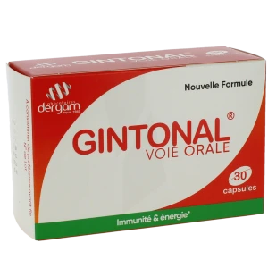 Gintonal Caps énergisant B/30
