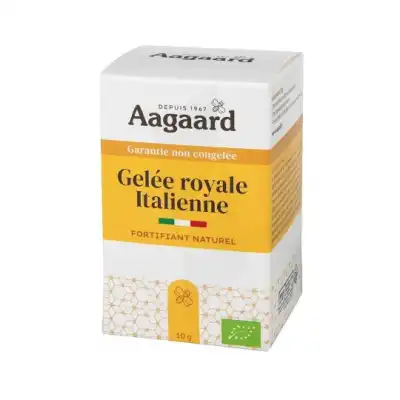 Aagaard Gelée Royale Bio Italienne 10g (à Conserver Au Frais) à CAHORS