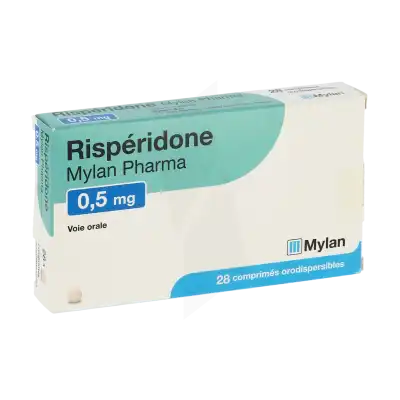 Risperidone Viatris 0,5 Mg, Comprimé Orodispersible à Lherm