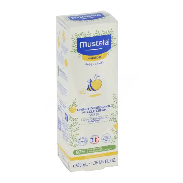 Mustela Bebe Enfant Crème Nourrissante Cire D'abeille T/40ml