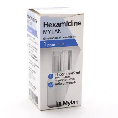 Hexamidine Mylan à 1 Pour Mille, Solution Pour Application Locale à Mathay