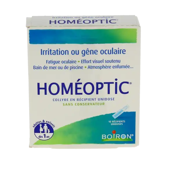 Homeoptic, Collyre En Récipient Unidose