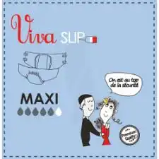 Viva Slip - Maxi - Large-protection - Changes Complets à LA-RIVIERE-DE-CORPS