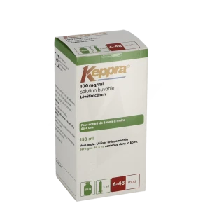 Keppra 100 Mg/ml, Solution Buvable