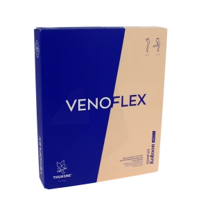 Venoflex Kokoon Absolu 2 Bas Cuisse+ Femme Noir Taille 3n