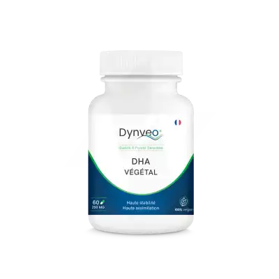 Dynveo DHA Végétal 250 mg 60 gélules