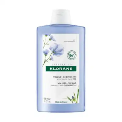 Klorane Capillaire Shampooing Lin Bio Fl/400ml à Drocourt