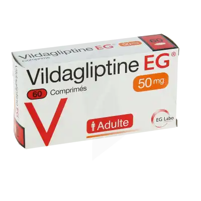 Vildagliptine Eg 50 Mg, Comprimé à LIVRON-SUR-DROME