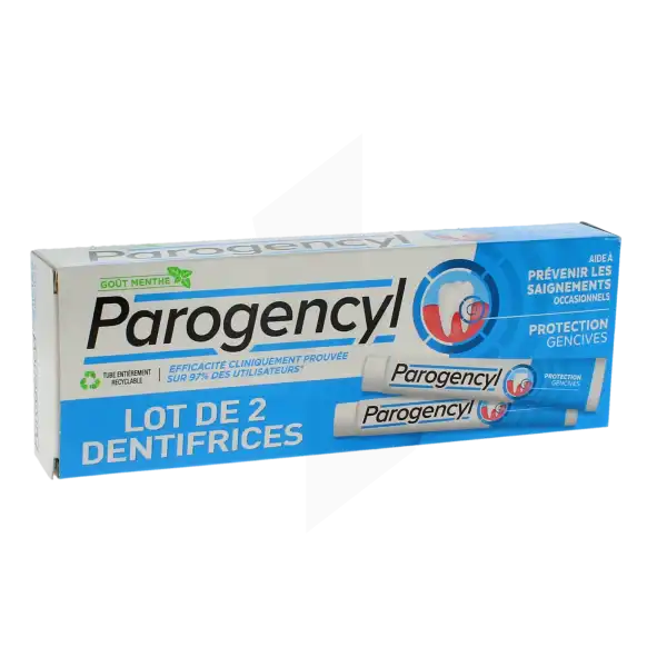 Parogencyl Dentifrice PrÉvention Gencives 2 Tubes De 75 Ml