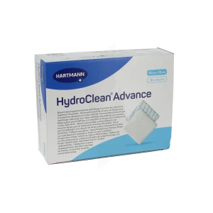 Hydroclean® Advance Pansement Irrigo-absorbant Carré 10 X 10 Cm