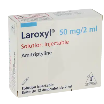 Laroxyl 50 Mg/2 Ml, Solution Injectable à LE LAVANDOU