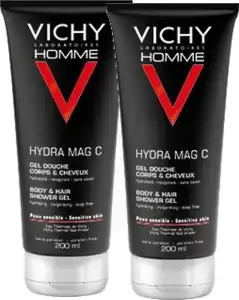 Vichy Homme Mag C Gel Douche Corps Cheveux 2fl/200ml à CERNAY